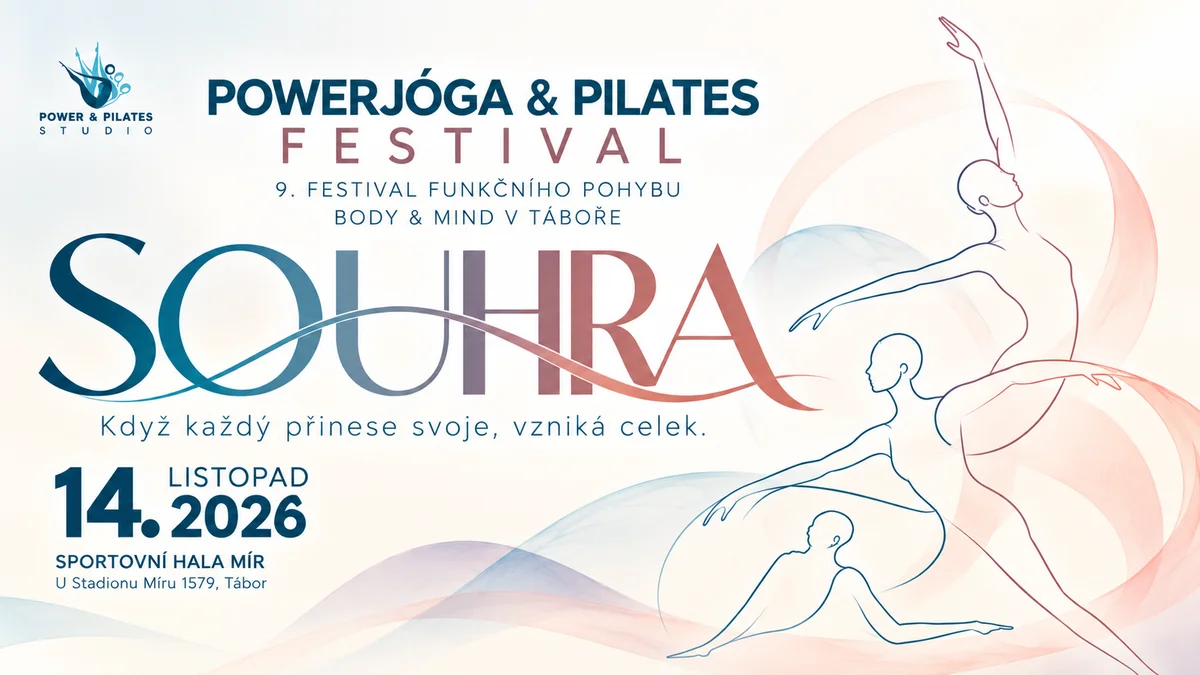 Powerjóga & Pilates Festival v Táboře